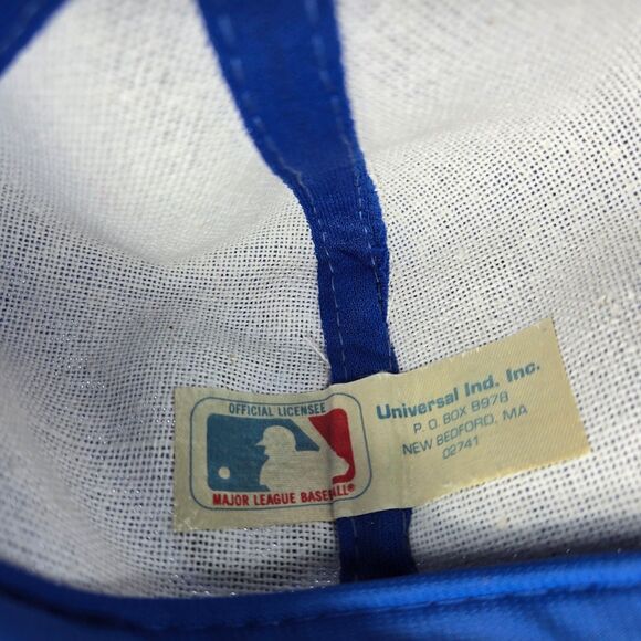 Kansas City Royals Trucker Cap Mesh 1980s Retro Snapback Universal Industries - Picture 3 of 13